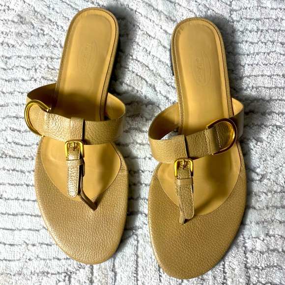 Talbots Women's Thong Flip Flop Sandal,Fashion Slides Casual Flat Sandal Size - Picture 1 of 9